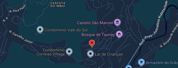 Localização da Clínica Equilibrar